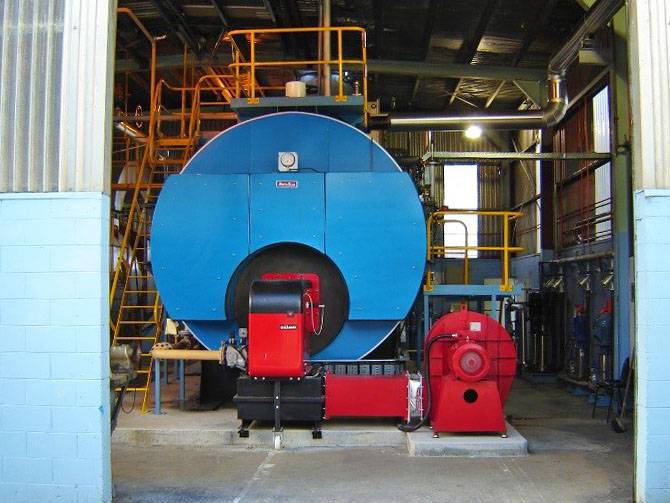 Large MechMar Boiler