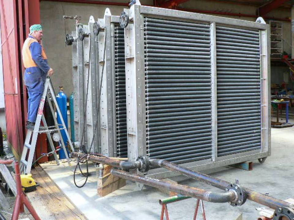 Air Heater for Dairy Drier